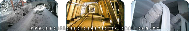 industria minera AMORTIGUACION DE VIBRACIONES