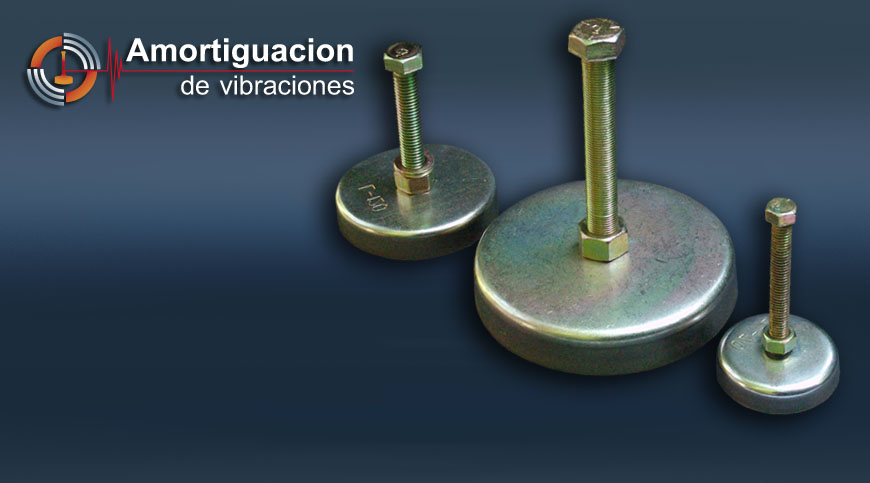 NIVELADORES INDUSTRIALES PARA AMORTIGUACION DE VIBRACIONES